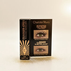 Charlotte Tilbury Exagger-Eyes Mascara Mini Exagger Black NIB